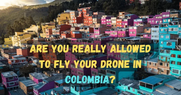 Can you bring a drone to Colombia