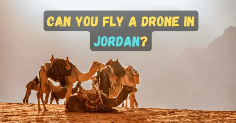 Can you bring a drone to Jordan
