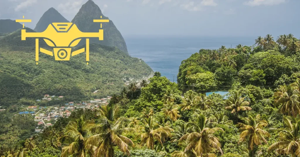 Can you bring a drone to st. Lucia