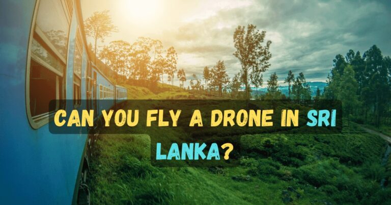Can you bring a drone to Sri Lanka