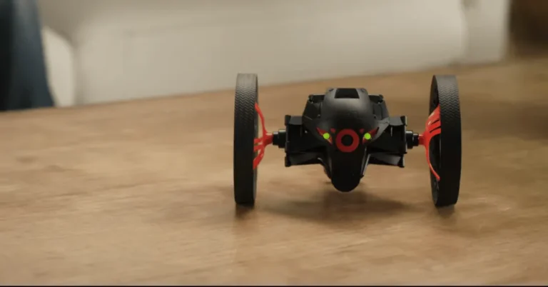 How to connect parrot jumping drone?